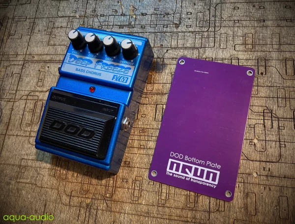 Aqua Audio Bottom Plate Replacement For DOD Pedals