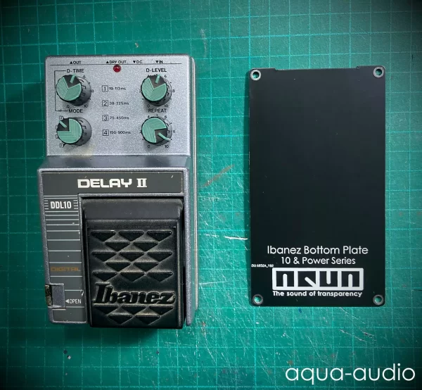 Aqua-Audio Bottom Plate Replacement For Ibanez 10 And Power Series Pedals