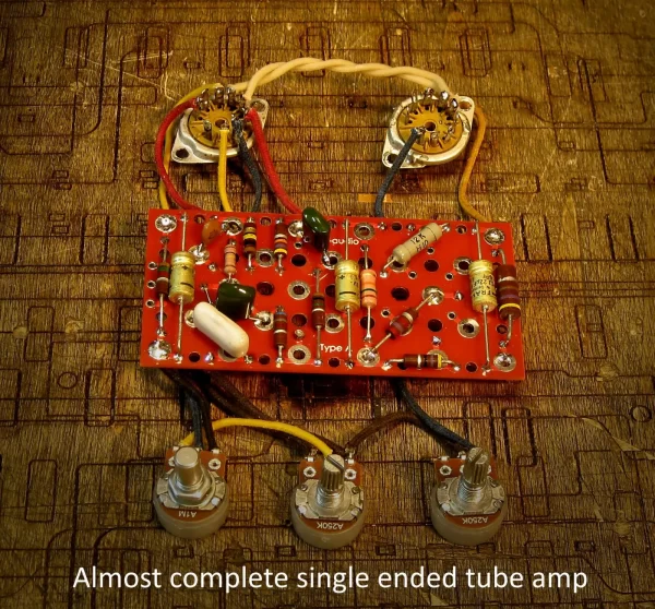 Eyelet board / Turret board Versatile PCB Replacement For Tube Gear - Image 4