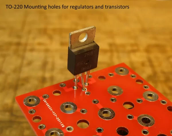 Eyelet board / Turret board Versatile PCB Replacement For Tube Gear - Image 7