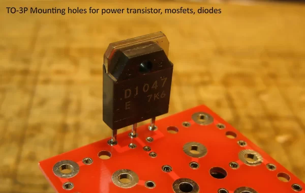 Eyelet board / Turret board Versatile PCB Replacement For Tube Gear - Image 8