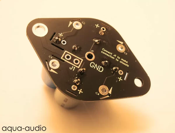 Multi Section Capacitor Mounting Plate And PCB